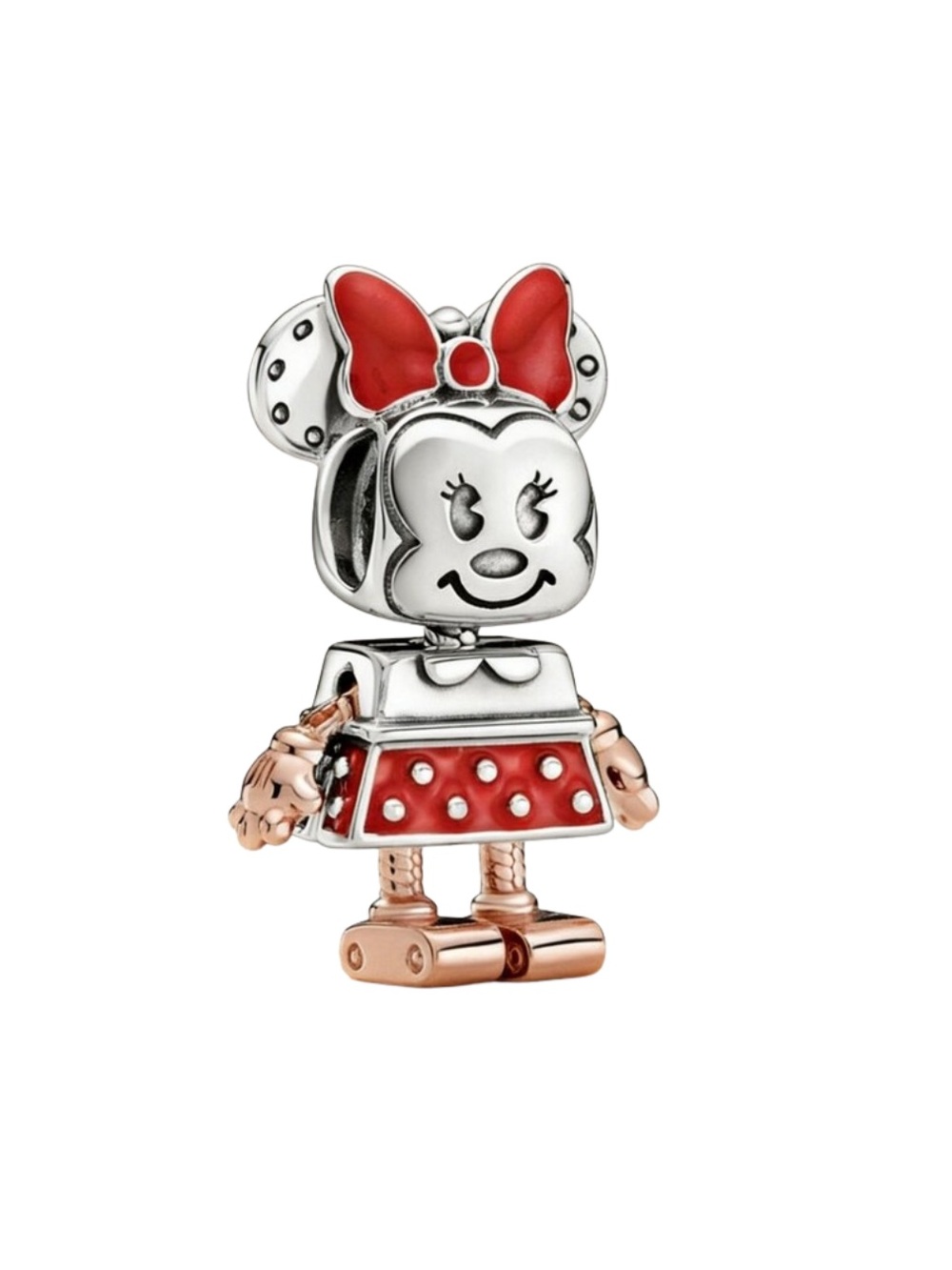 New Disney Minnie Mouse Robot Charm